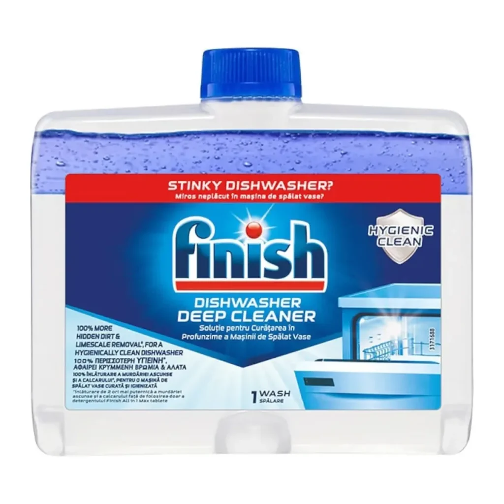 Soluție curățare mașina de vase Finish Regular, 250 ml