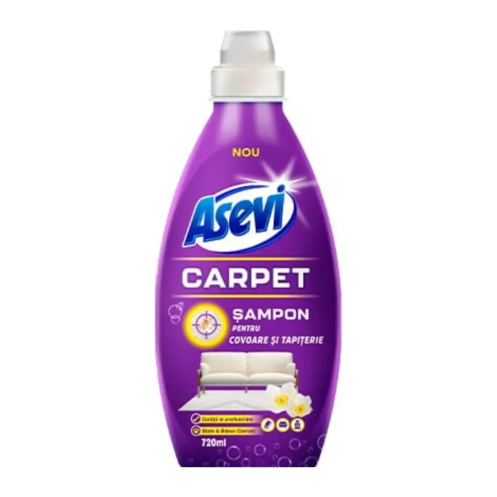 Soluție pentru covoare și tapițerii Asevi, 720 ml