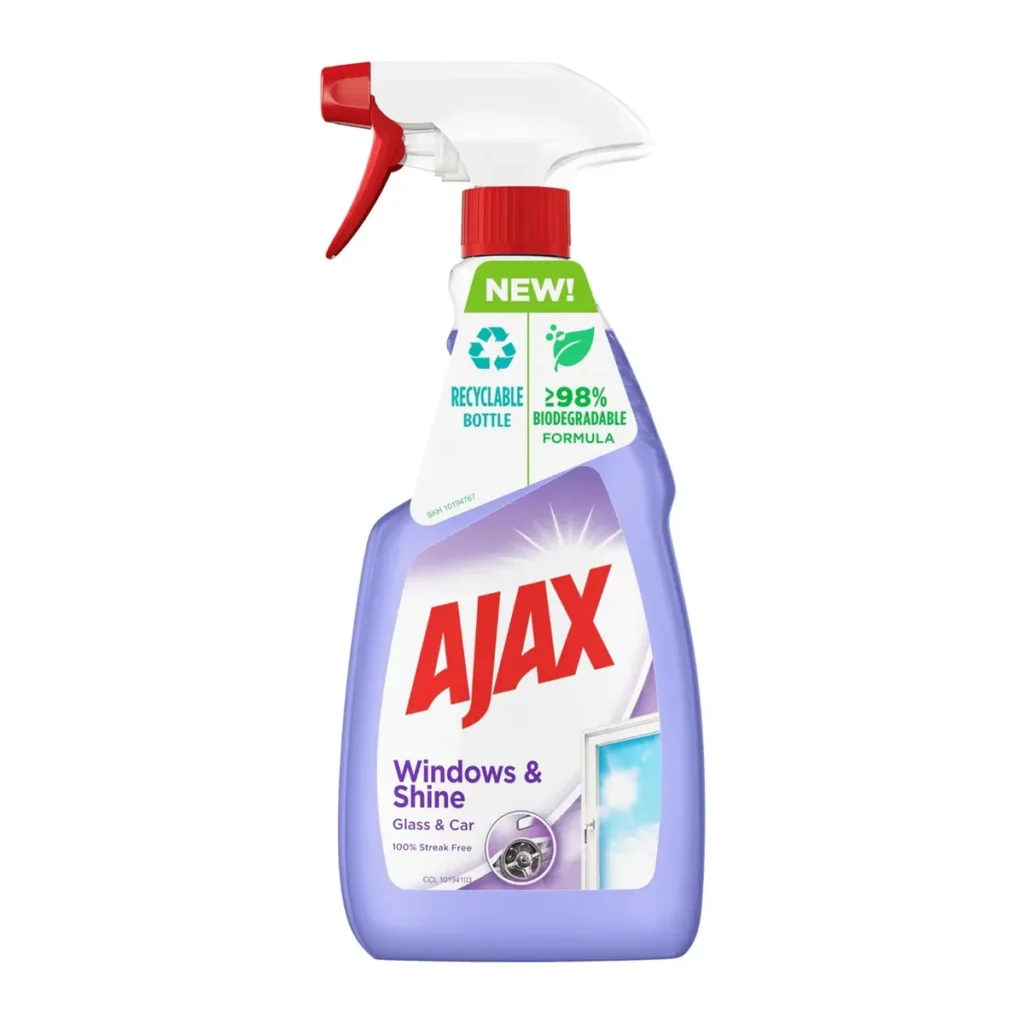 Soluție pentru geamuri Ajax Windows Shiny Optimal7, 500 ml