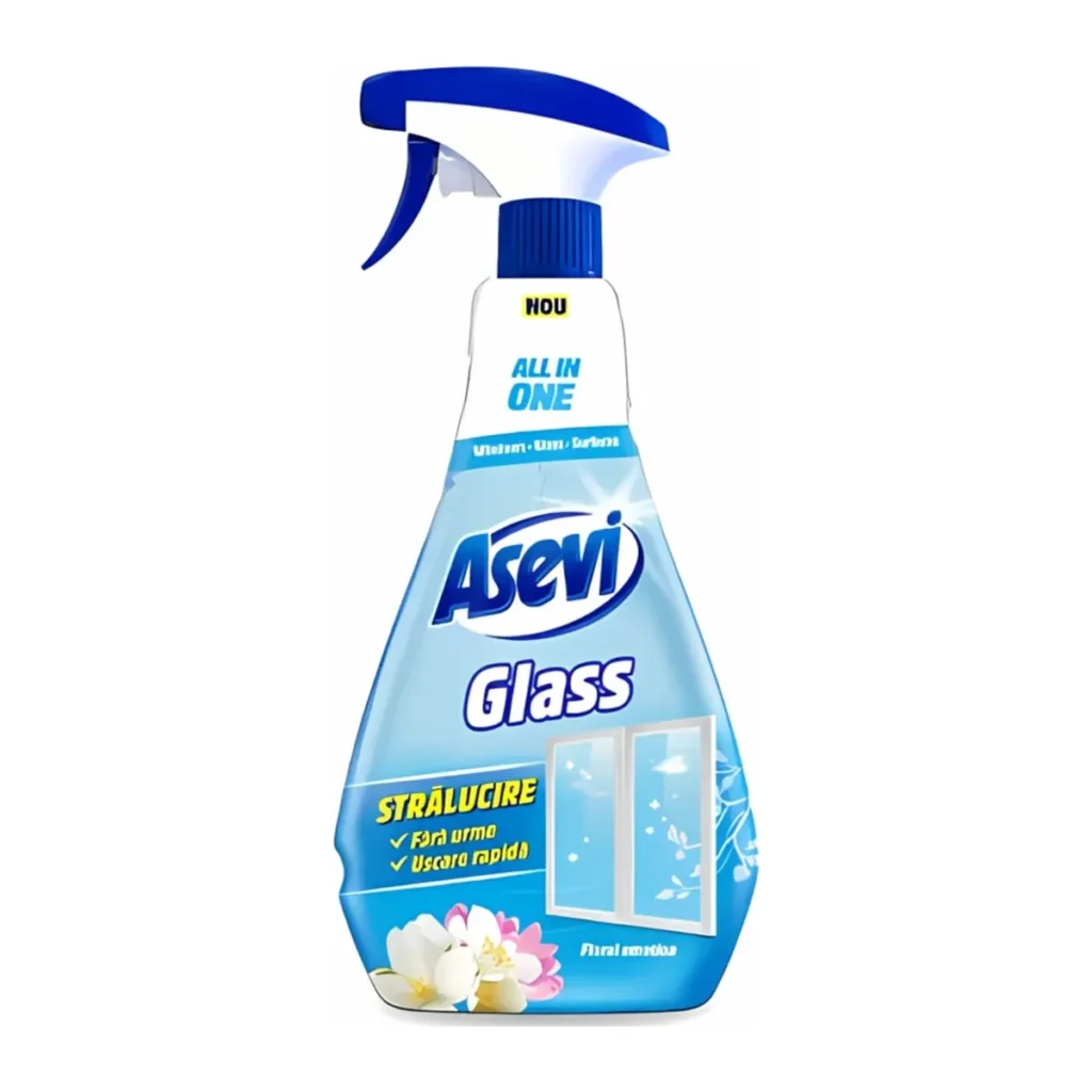 Soluție pentru geamuri Asevi antiaburire, 750 ml