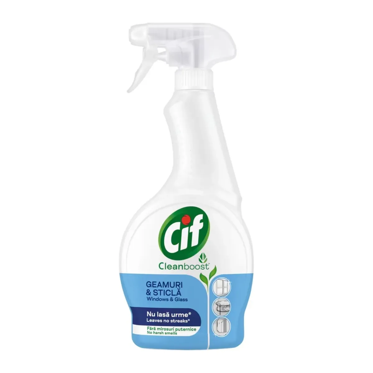 Soluție pentru geamuri Cif Clean Boost