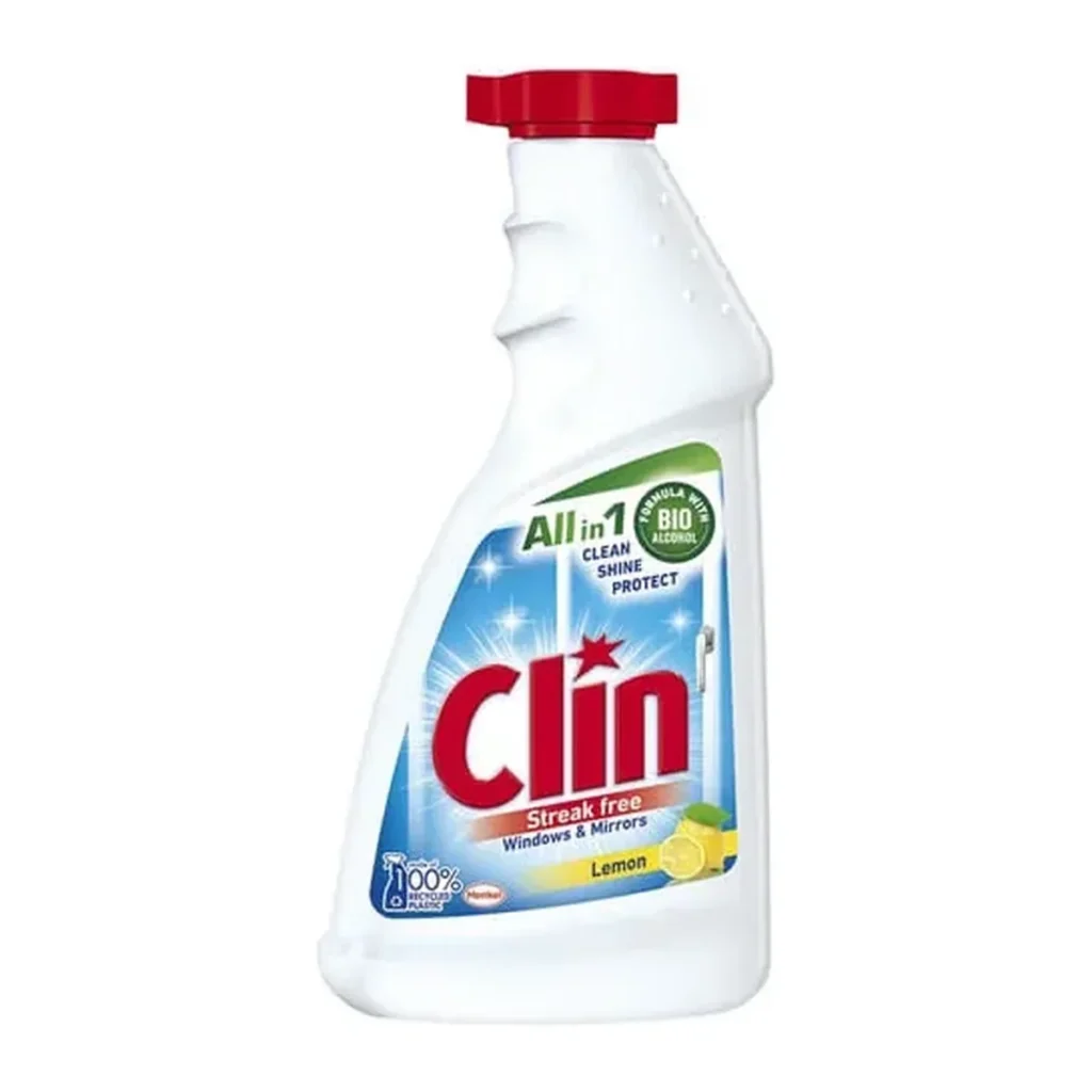 Soluție pentru geamuri Clin Lemon Refill, 500 ml