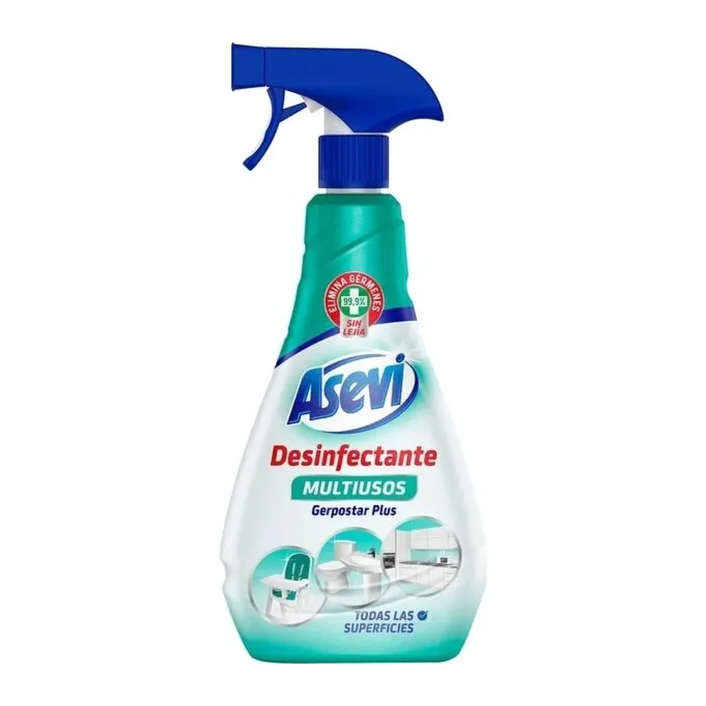 Soluție pentru pardoseli Asevi Gerpostar dezinfectant P, 750 ml