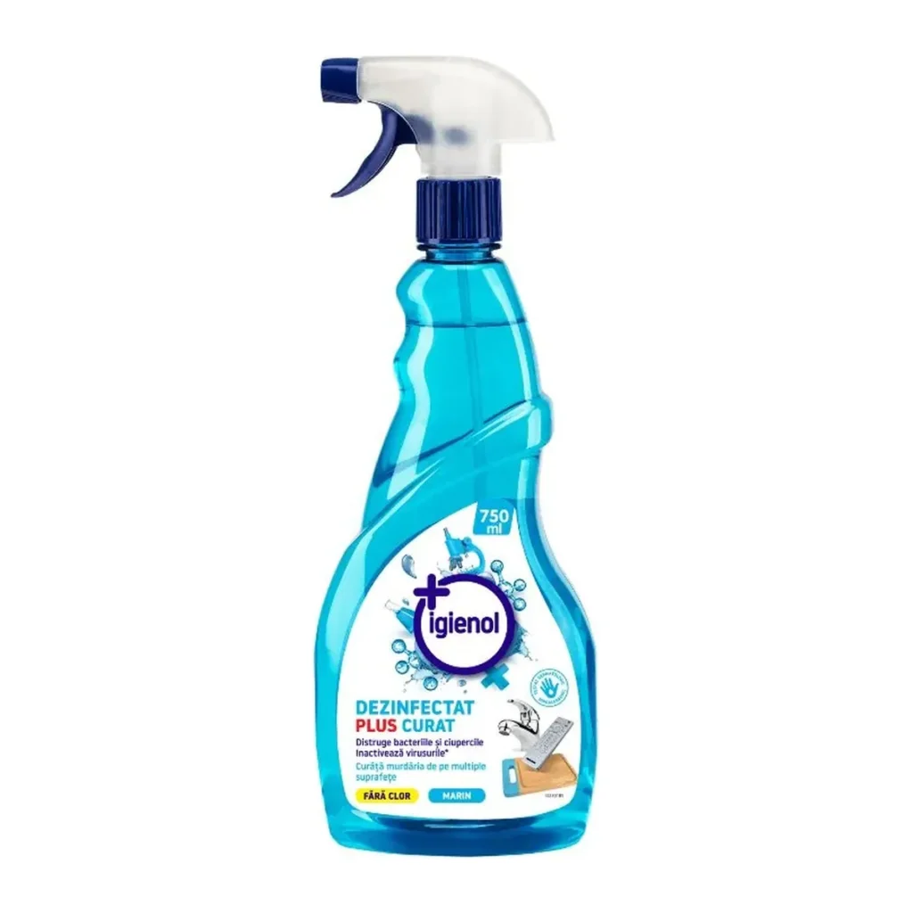 Soluție pentru pardoseli Igienol dezinfectant Pulverizator Marin, 750 ml