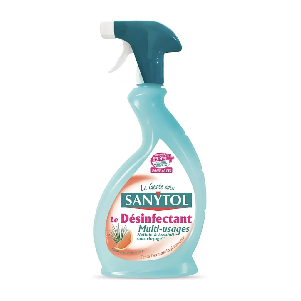 Soluție pentru pardoseli Sanytol dezinfectant Universal Multisuprafețe Grapefruit, 500 ml