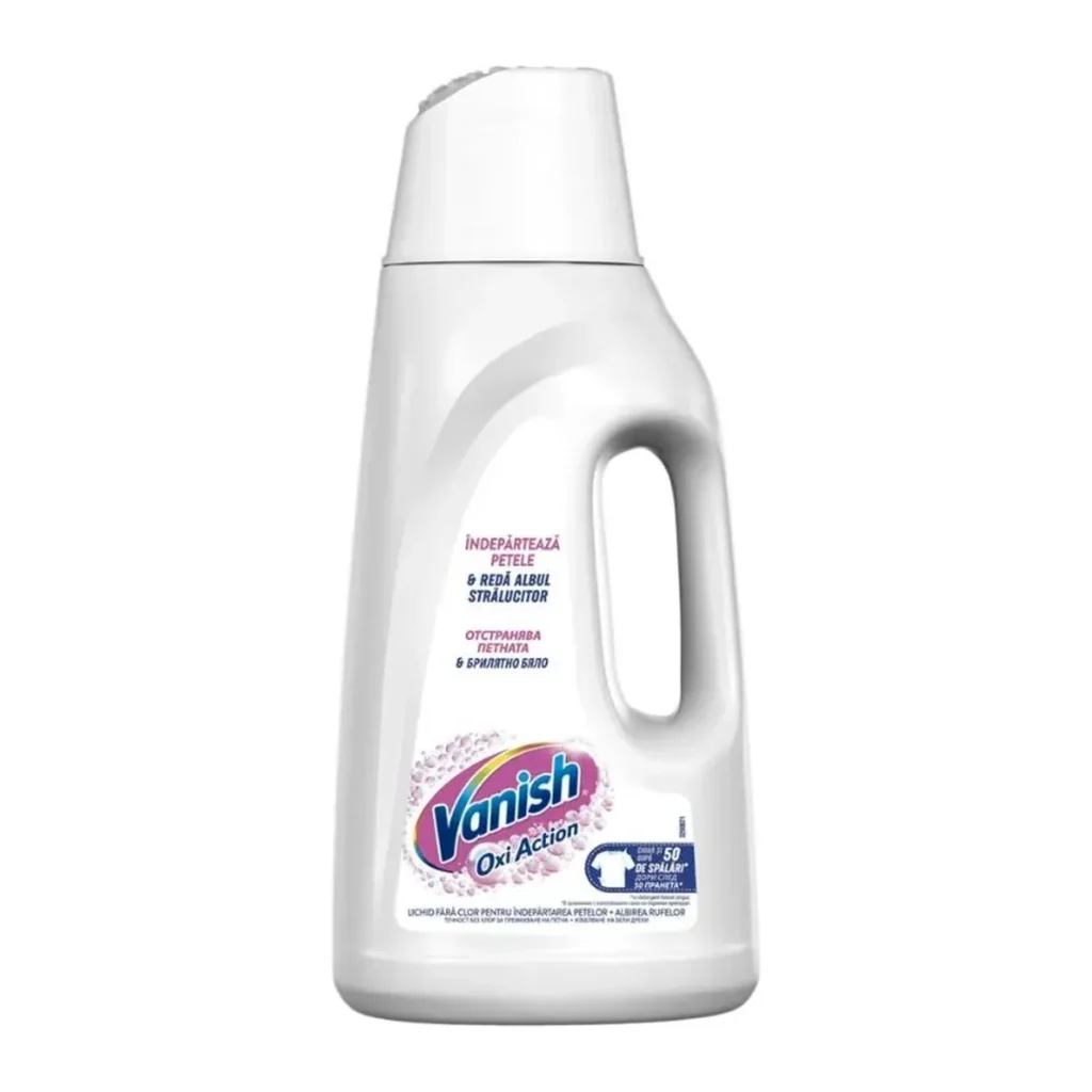 Soluție pentru pete Vanish White, 2 L