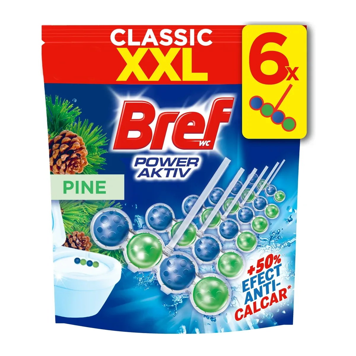 Soluție WC Bref Bile 6 Pine
