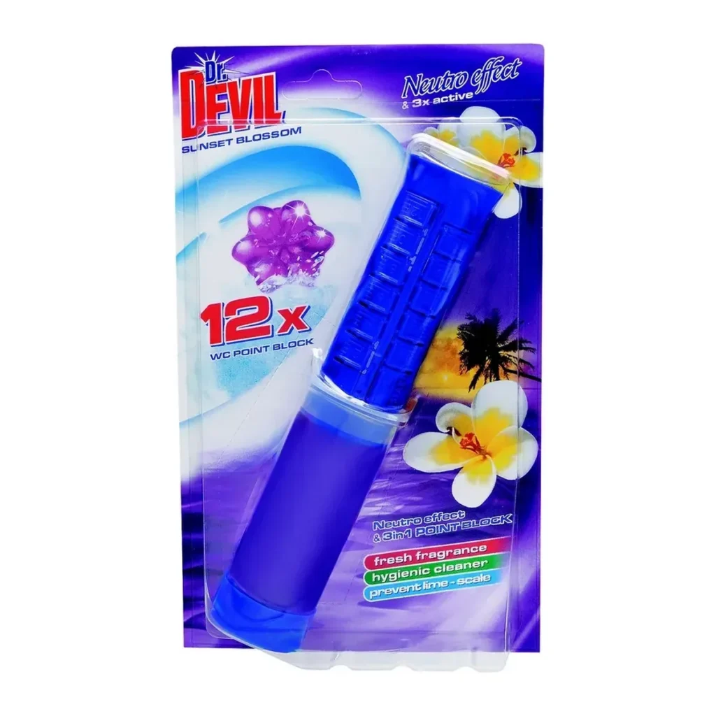 Soluție WC Dr. Devil Point Sunset Blossom, 75 ml