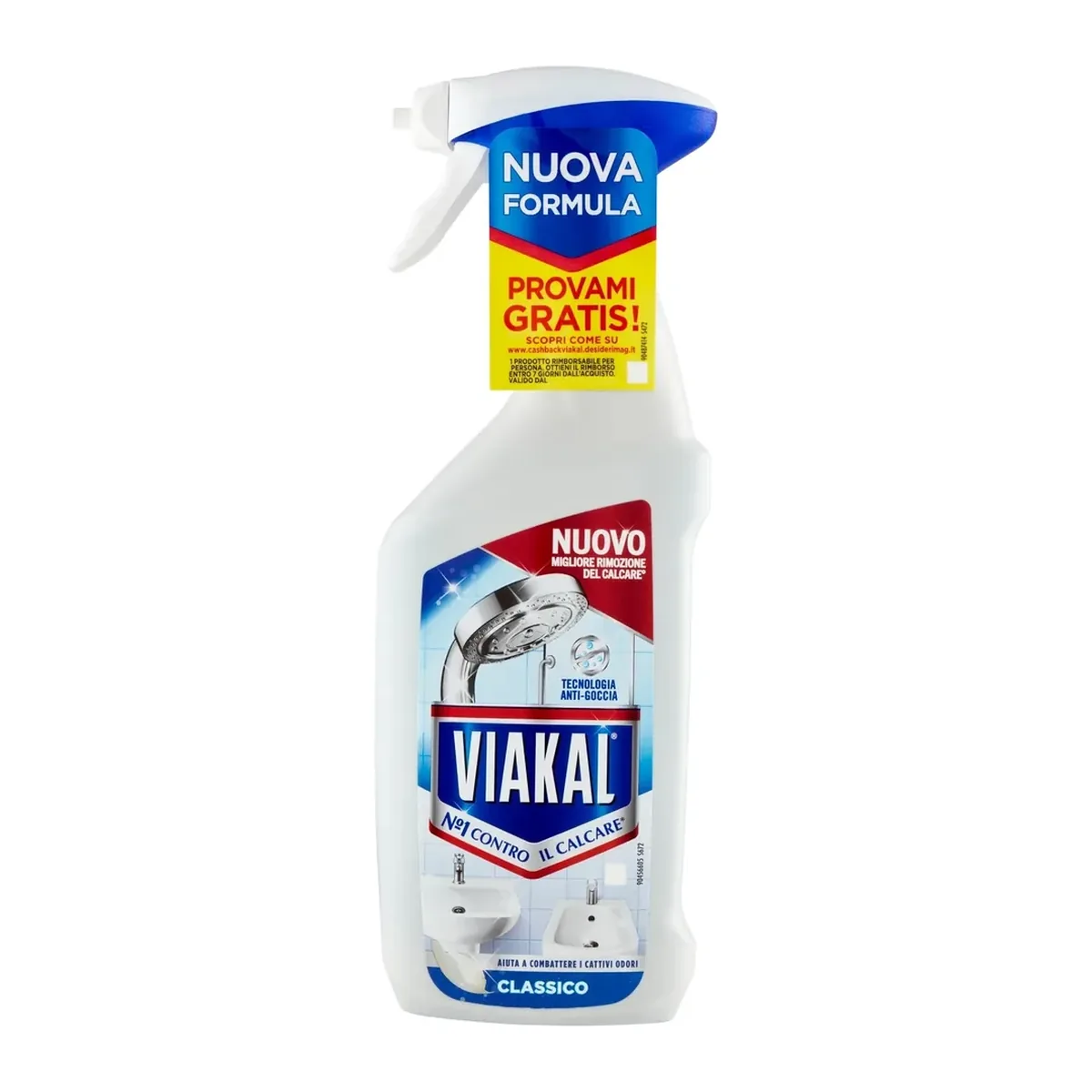 Soluție WC Viakal Spray Anticalcar Classico