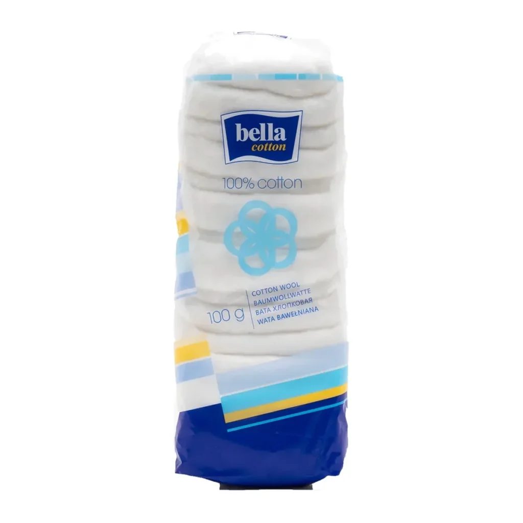Vată din bumbac Bella 100%, 100 g